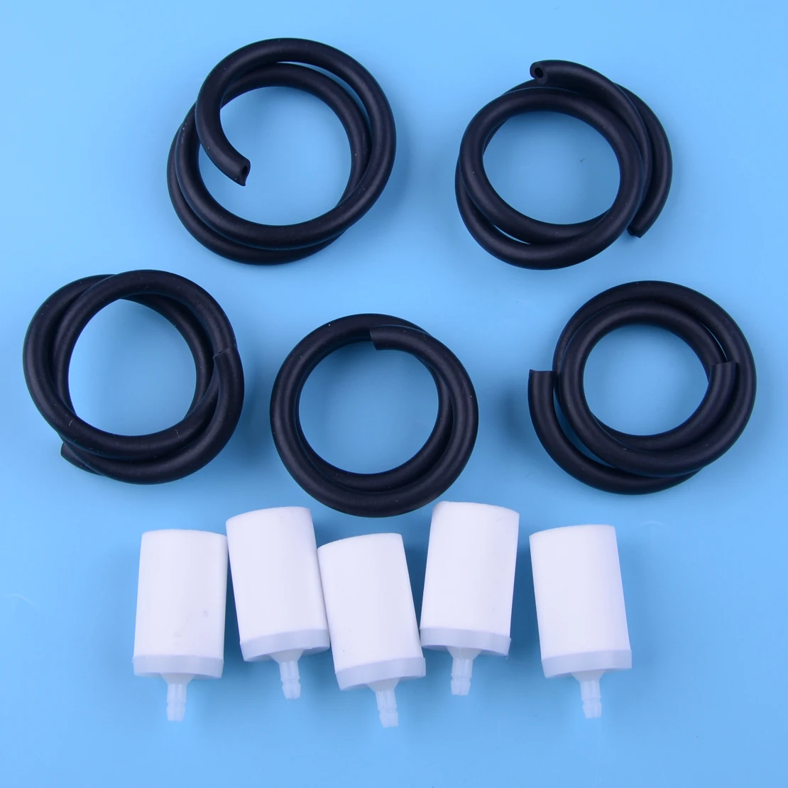 LETAOSK Filtro de Linha de Combustível Mangueira Kit Fit Para Husqvarna 440 455 460 390 385 362 365 371 372 Motosserra 581756202 581 75 372XP 62-02