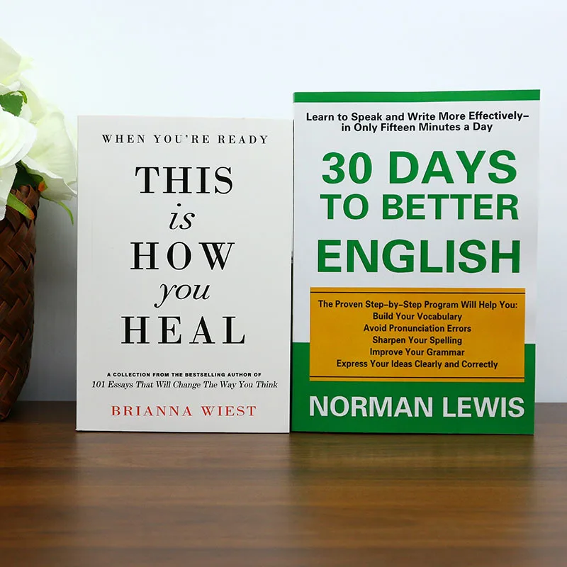 

《This Is How You Heal》+《30 Days to Better English》 Mental Wellness & English Mastery Book Set Ideal for Chrismas holiday gifts