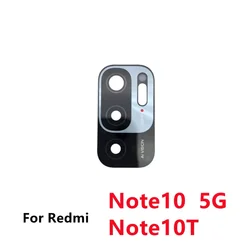 For Xiaomi Redmi Note 10 5G 4G 10T Rear Back Camera Glass Lens Replacement Parts Cover with Adhesive Sticker