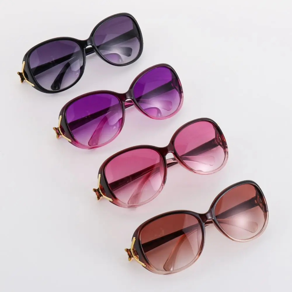 Streetwear UV400 Protection Goggles Large Frame Retro Shades Polarized Women's Sunglasses Oversized Sun Glasses