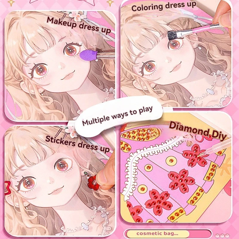 3 in 1 Princess Makeup Kit DIY - đánh giá và giá Art Craft 3 Year Old