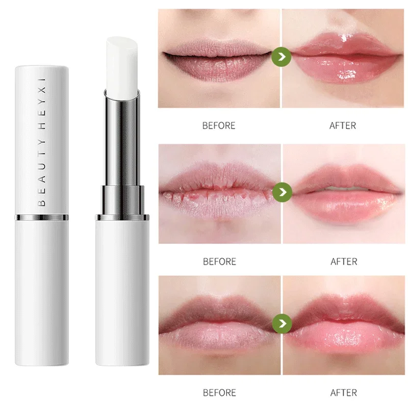 Natural Plant Lip Balm Anti Dry Cracking Lip Care Oil Fade Lip Line Lip Gloss Lipstick Repair Moisturizing Makeup Косметика 1pcs