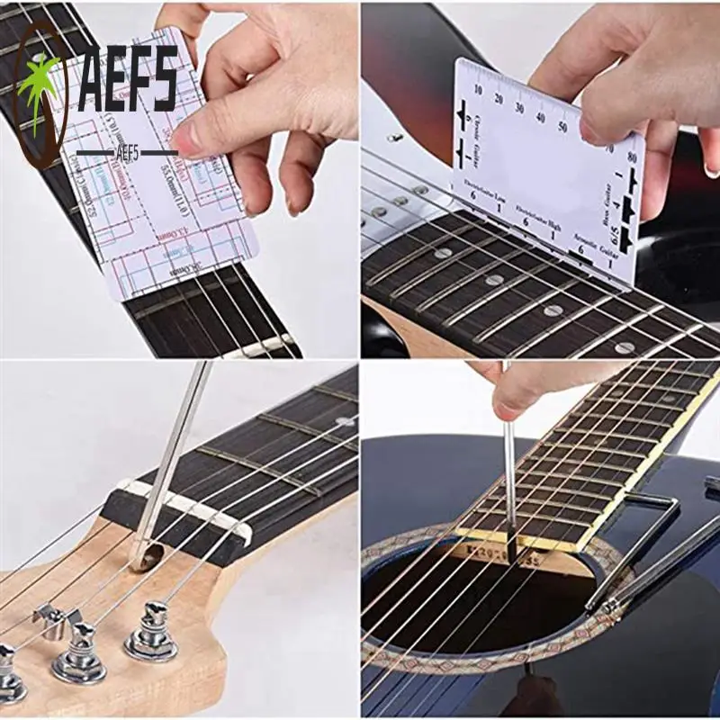 

AEF5-Набор для ремонта гитары Набор для ухода за гитарой Набор инструментов для обслуживания Аксессуары для чистки