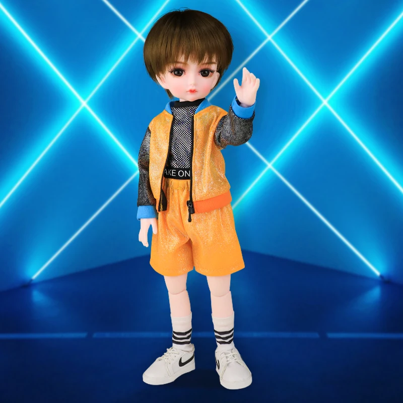 New Street Dance Boys 30cm Bjd Doll 23 Moveable Joints 1/6 bjd DIY Handmade Dolls Kids Toy Girls Doll Toy Giftanime Doll