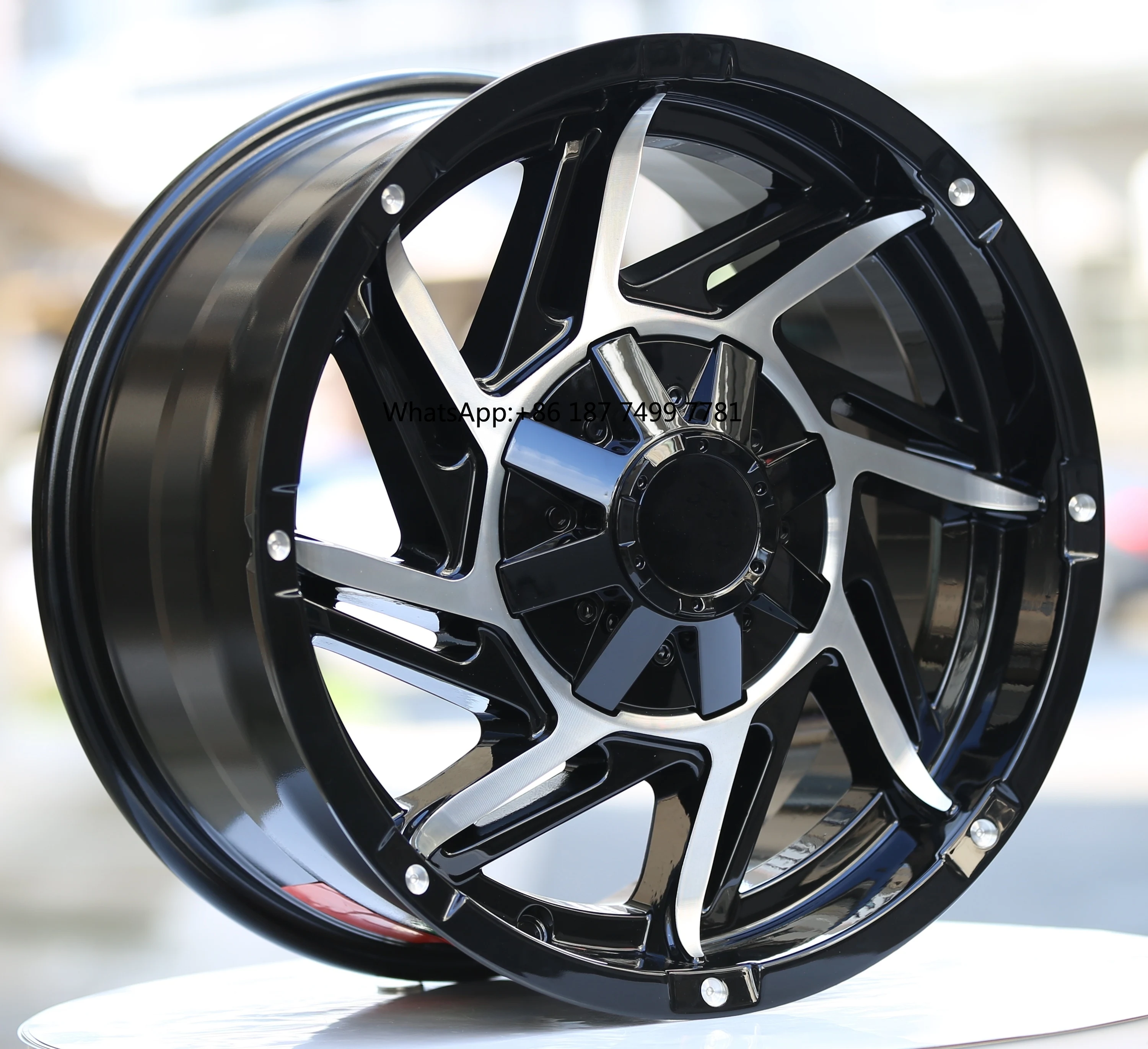 

17 18 20 Inch 5*127 5*150 6*135 6*1397 Off-road Modification Wheels Suitable for RAM1500 Sierra1500. Navara F150 suburban