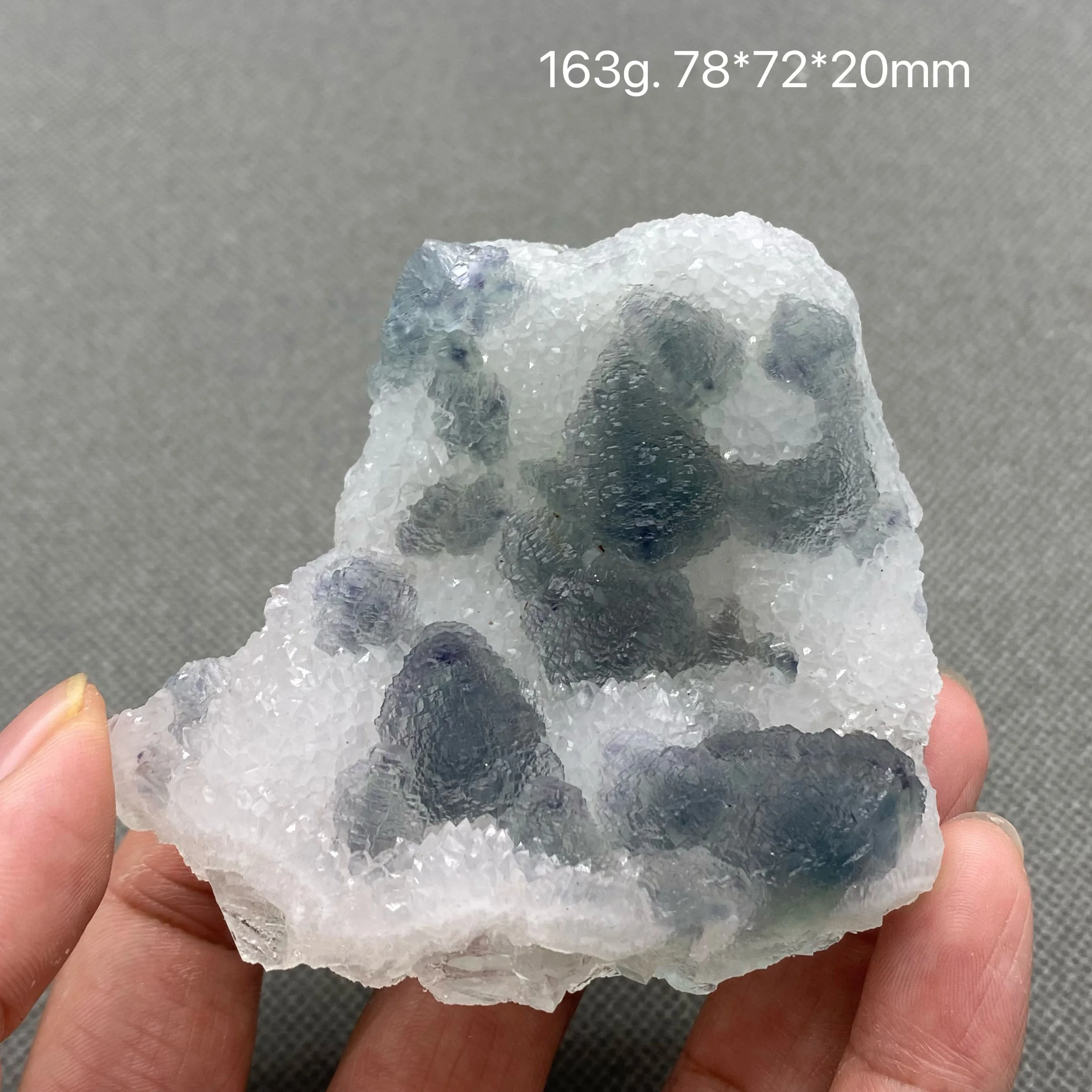 

100% Natural Green Stepped Fluorite Crystal Rough Specimen Healing Gemstone