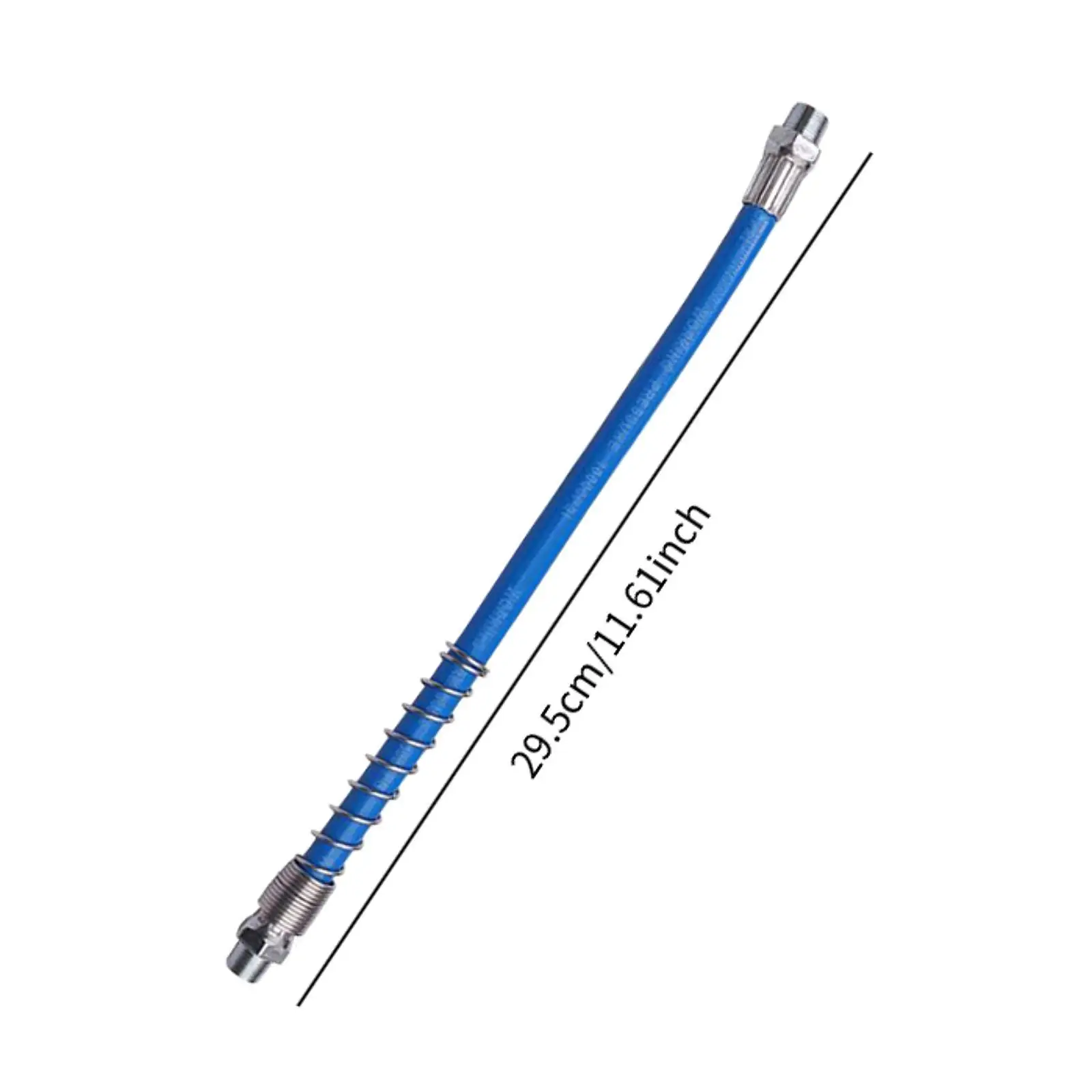 Grease Machine Flex Hose Spring Flex Hose Easy Install Grease Fitting Replacement,Extension for Truck Vehicles Trailer Boats