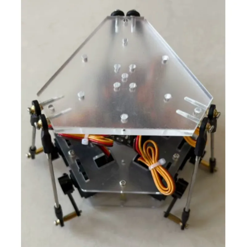 Micro Gimbal 2-Axis Remote Control Platform, Large Angle Tilt Pan for Model, 360° Rotation Balancing Mount