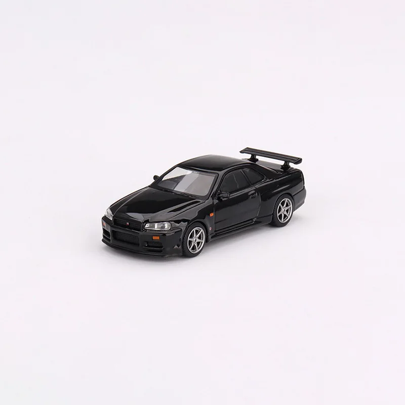 MINI GT 1:64 Scale Nissan Skyline GT-R R34 V-Spec Alloy Car Model