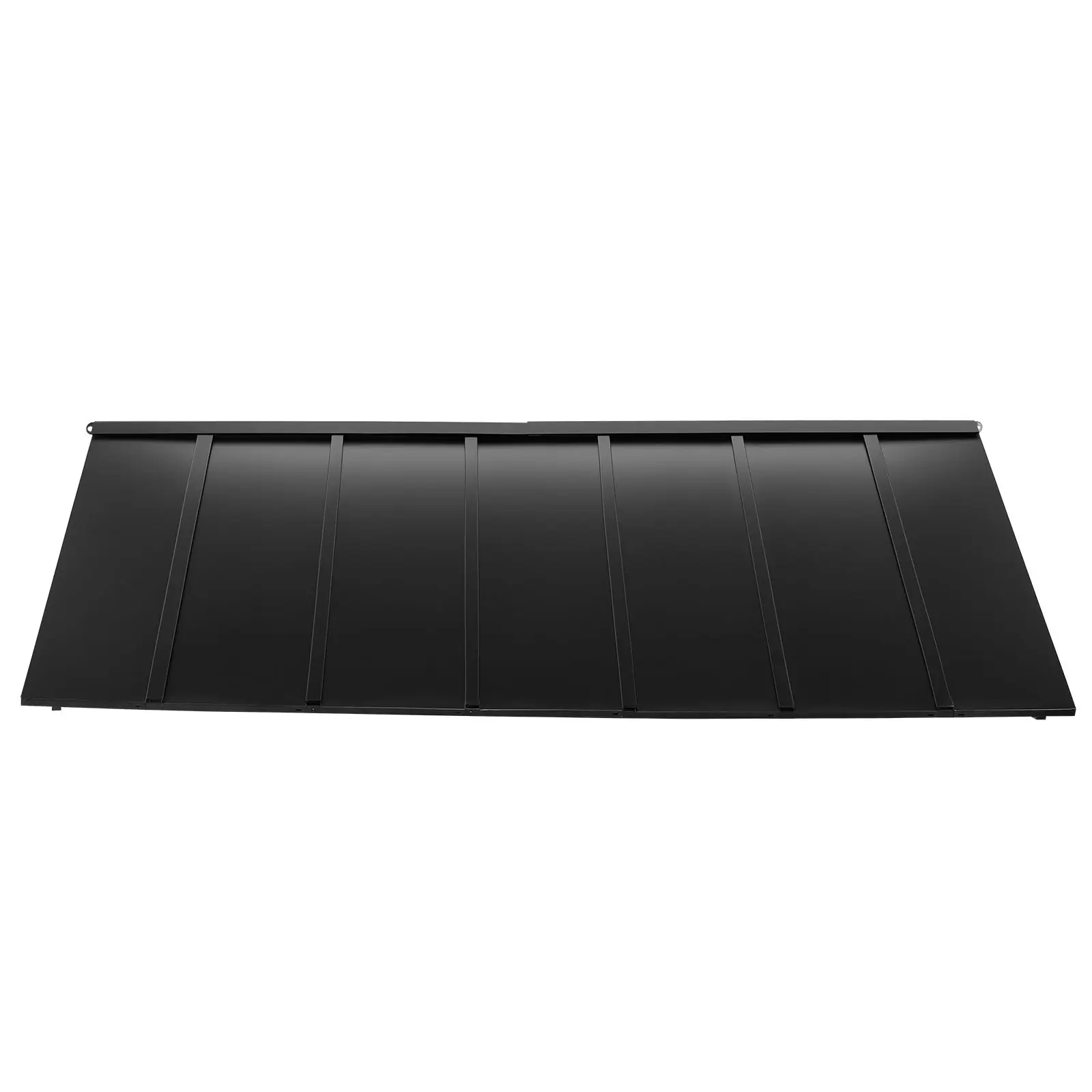 Fixed Metal Awning 80 x 36 in, Window Door Canopy, Stable Triangle Steel Frame Exterior Rain, and Snow Sunlight Protection for