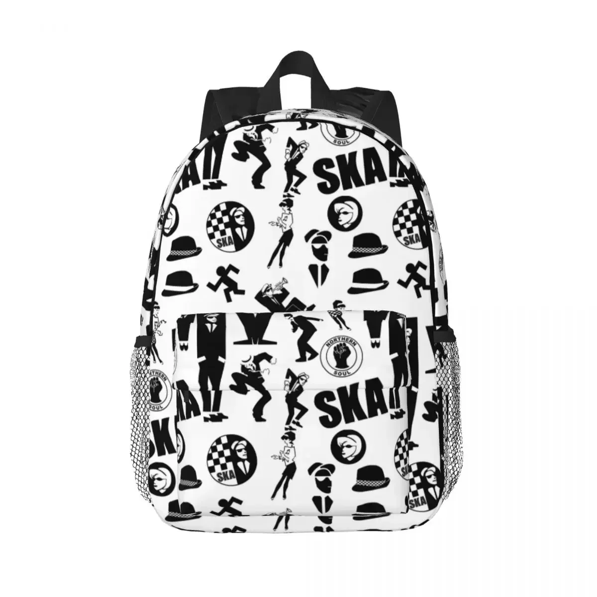 

Рюкзак для танцев в стиле панк-рок Tone Music Ska Skank, Лидер продаж, рюкзак для мальчиков и девочек, сумка для книг, сумки на плечо для мужчин, женщин, детей, школьная сумка