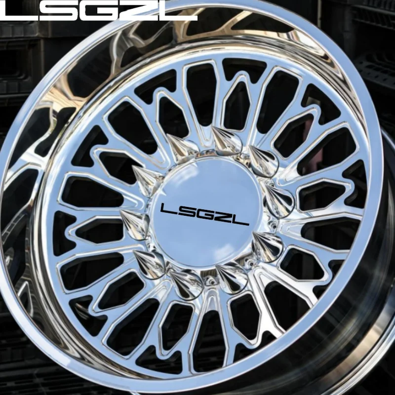 

LSGZL Custom Deep Dish Forged Alloy Wheel for F350 F250 F150 GMC GMC 22x12 22x14 24x12 24x14 26x16 Inch 8x180 8x100 8x200 8x170