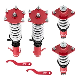 Front Rear Coilover Shock Absorber Set O/S For Honda CRV CR-V 2007-Onwards New