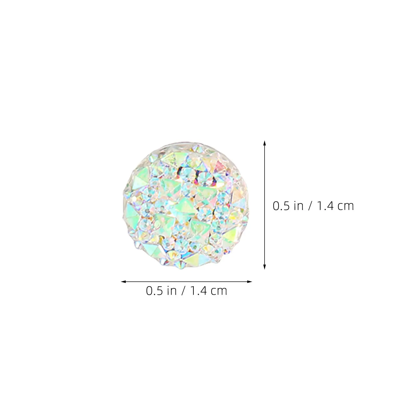 40 szt. Błyszczących pinezek z żywicy z kryształkami, dekoracyjne szpilki do dekoracji ścian, ekspozycji zdjęć, tablic korkowych, tablic ogłoszeń, map.