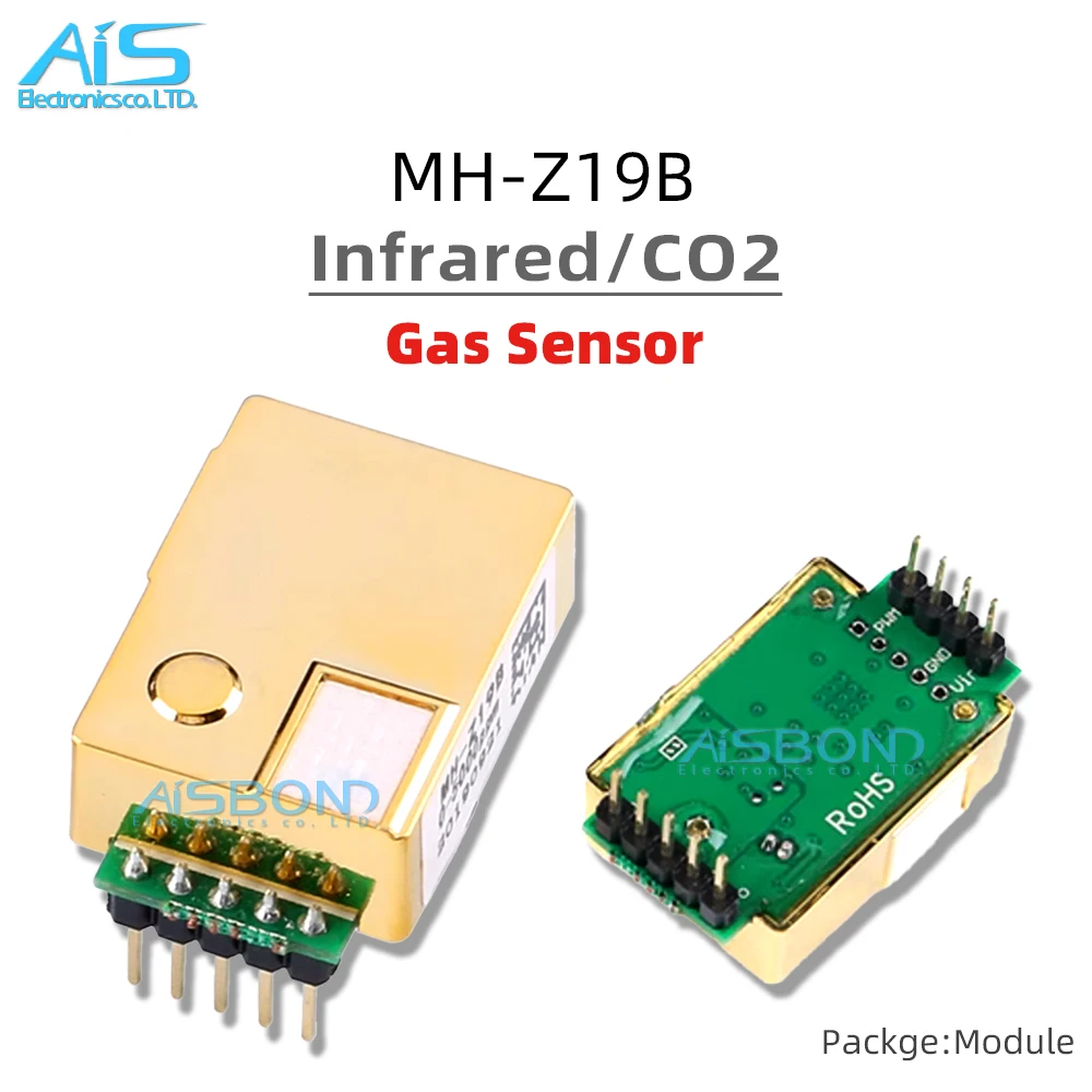 New MH-Z19B MH Z19B MH-Z19 Infrared CO2 Gas Sensor For Monitor 5000PPM NDIR With dupont thread and row needle