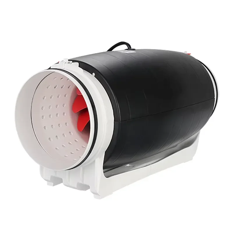 8 Inch Silent Energy Saving Inline Fan Combo Air Ventilation Filters System for Indoor Grow