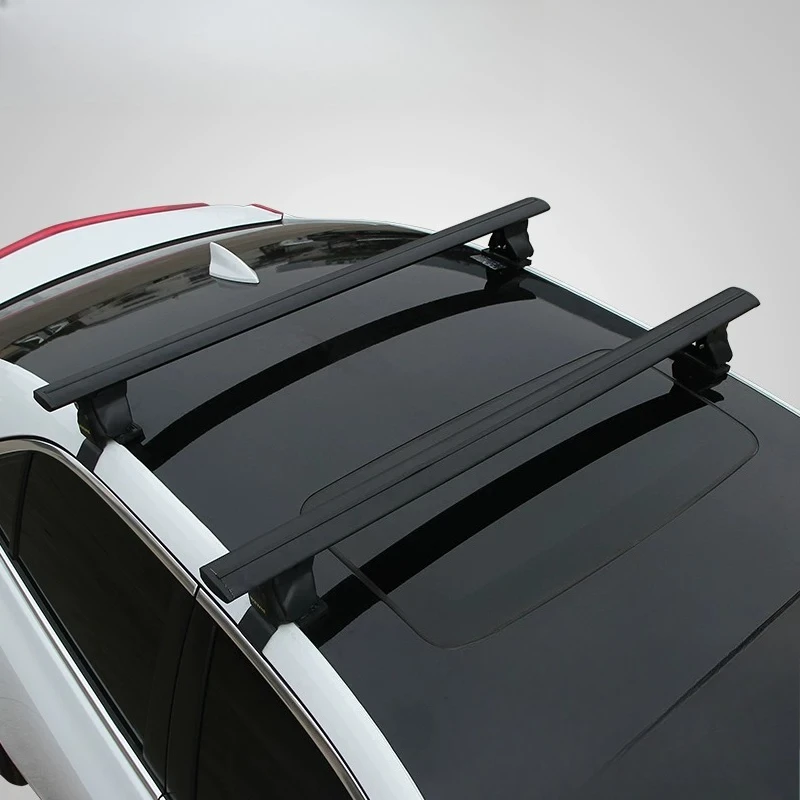 Car luggage rack crossbar, roof rack free of punching