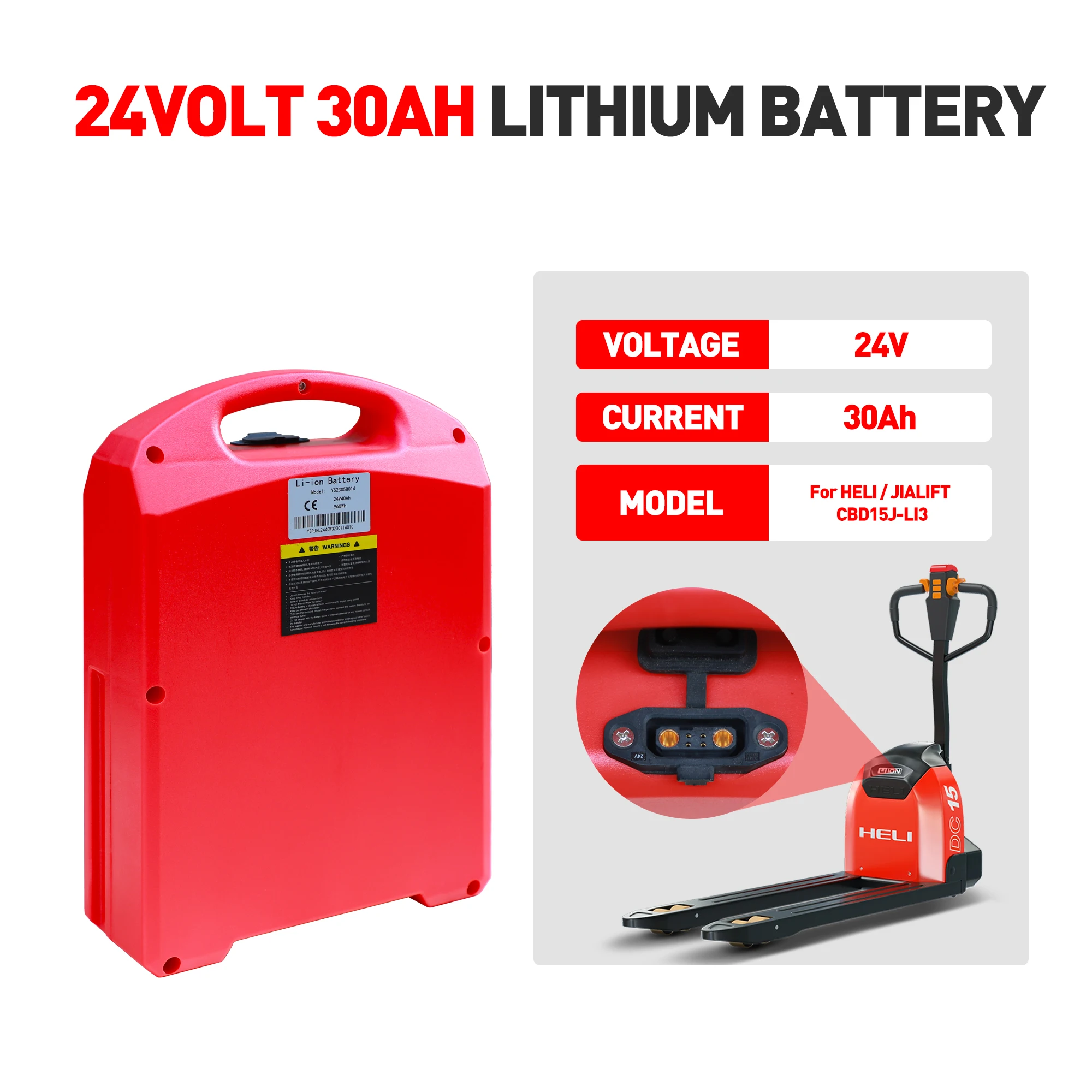 Batteria per Transpallet Elett - Electric Pallet Jack recensione e prezzo