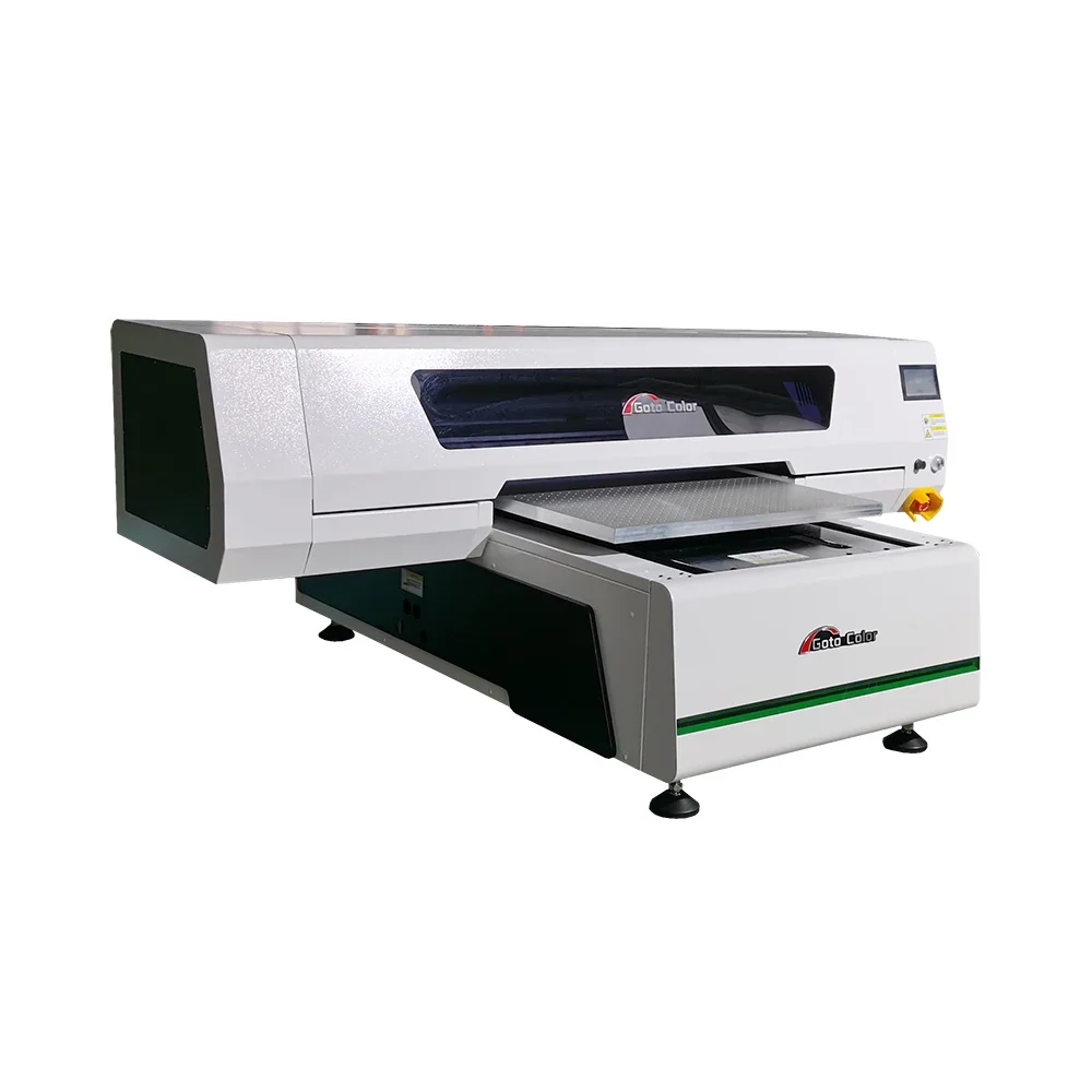 High Efficient UV 6090 Printer For Printing Metal Glass PVC