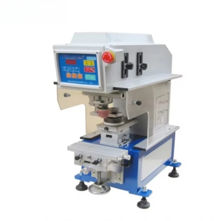 

Tabletop 1 Color Keychain Toy Plastic Mold Ink Cup Pad Printing Machine