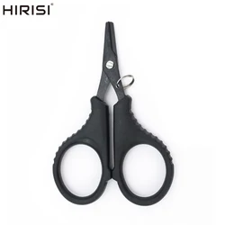 Hirisi Stainless Steel Fishing Scissor Portable Scissor Plier Cut PE line Braid Line Cutter Plies Fishing Tools Accessories