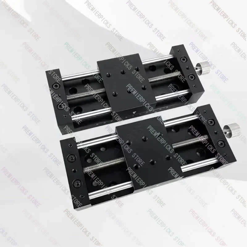 60A-Db120 X Single Axis Displacement Table Manual Linear Stage Translation  Platform Station 60X40Mm  Size