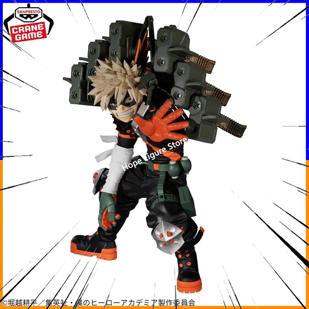 

In Stock Original BANPRESTO THE AMAZING HEROES PLUS My Hero Academia Katsuki Bakugo Figure Anime Model Genuine Toy