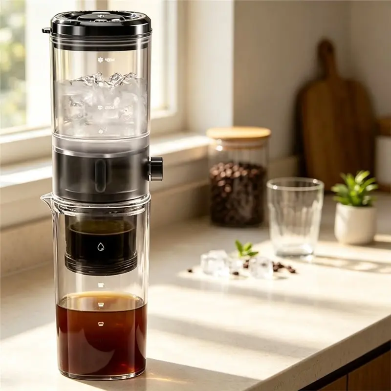 IALJ-Cold Brew For Coffee Making Maker, Drip For Coffee Maker, Pour-Over Iced Brew Pot, For Coffee Brewing