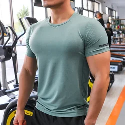 Men's Tracksuit Summer Clothes Sportswear Gym Fitness Running T Shirt Tennis Football Track Clothin Sweatsuit Sports Tops Male