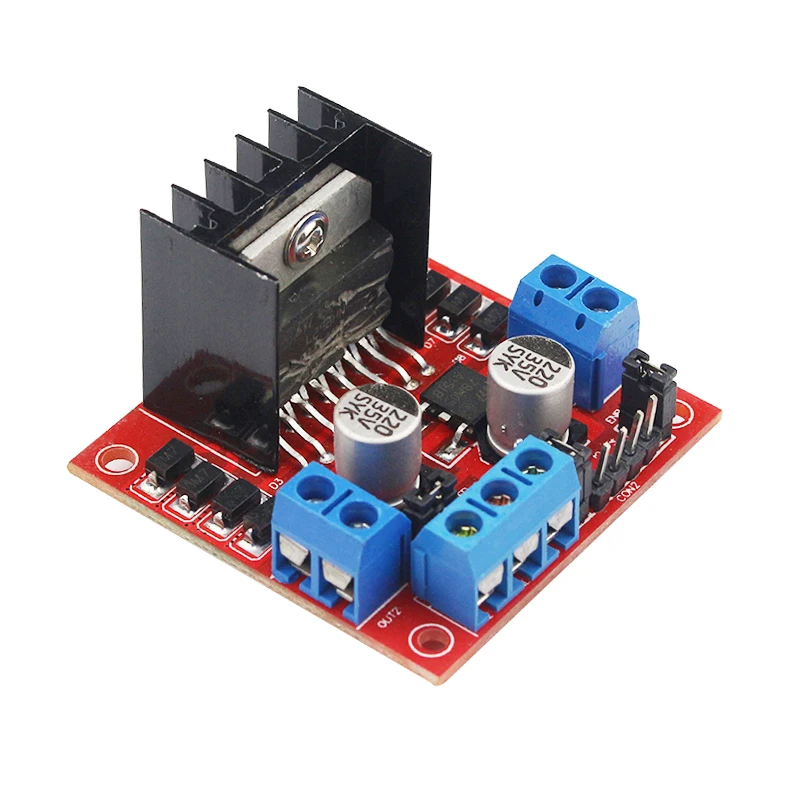 

L298N Driver Board Module Dual H Bridge DC Stepper Motor for Smart Car Robot Breadboard Peltier High Power