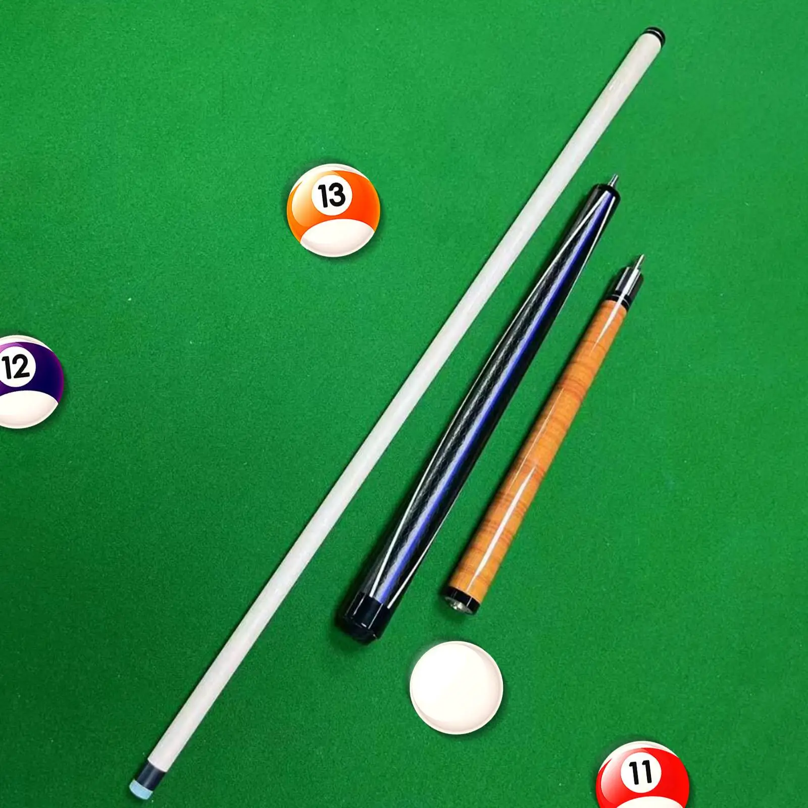 Billiard Pool Cue Stick Wooden Billiard Cue Training Length 145cm Economic Punch Cue Break Jump Cue Pool Stick for Players