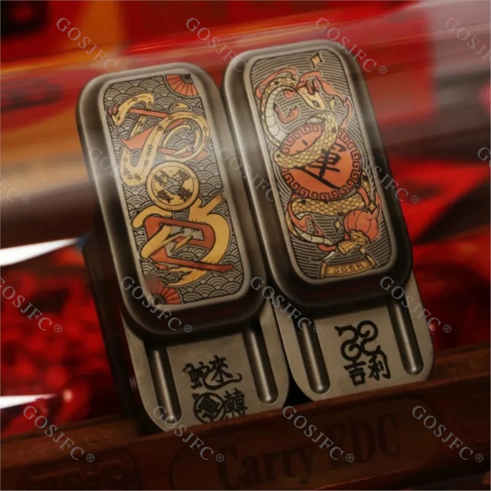 KaisEDC 2.0 Snake Sugar Push Slider Limited Giocattolo antistress Fidget Toys per adulti