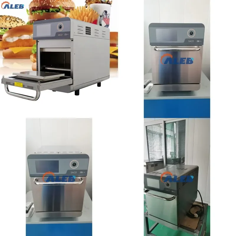 SFW Certificate Intelligent Preset Menu Speed Cooking Oven Commercial Countertop Convection Oven for Coffee Shop Bakery Pizza