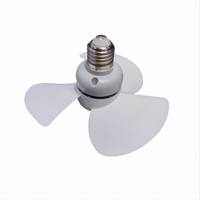 5W Small Cooling Fan E27 Screw Home Ceiling Fan Desktop Electric Fan for Kitchen Bedroom Dormitory Living Room Study,Table Fans