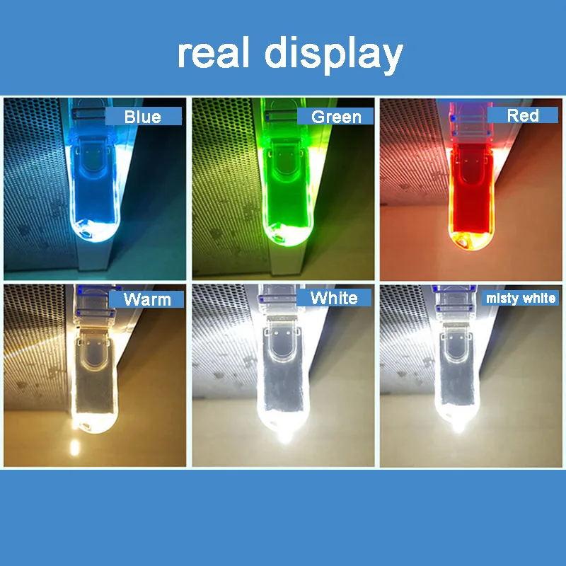 USB 5V Low Voltage Strip Shape High Brightness White Warm Red Green Blue Symphony LED Light Lamp