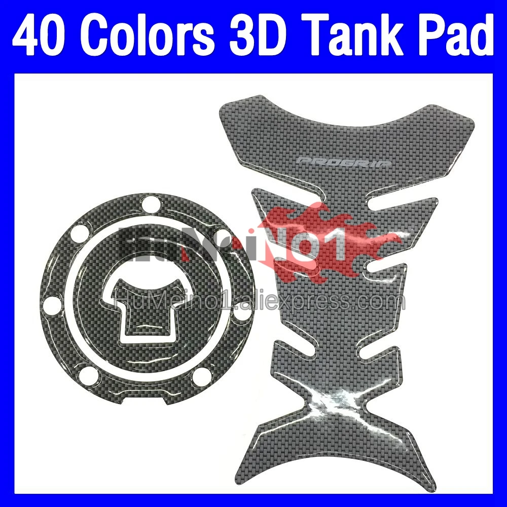 Carbon Fiber Tank Pad Protector For HONDA CBR600 CBR 600F3 600 F3 FS CBR600F3 CBR600FS 97 98 1997 1998 Tank Cap Sticker Decals