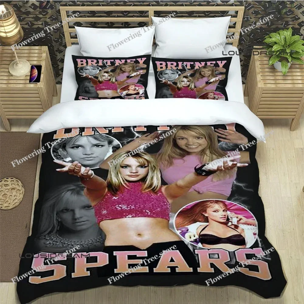 

Star Britney Spearsr Bedding Sets Exquisite Bed Supplies Set Duvet Cover Bed Comforter Set Bedding Set Luxury Birthday Gift