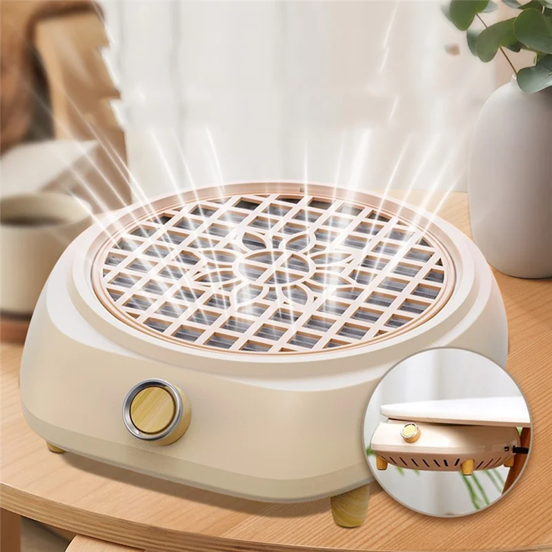 B58B-Nail Dust Collector Nail Tech Vacuum Nail Vent Must Have Nails Tools & Accessories For Nail Art US Plug