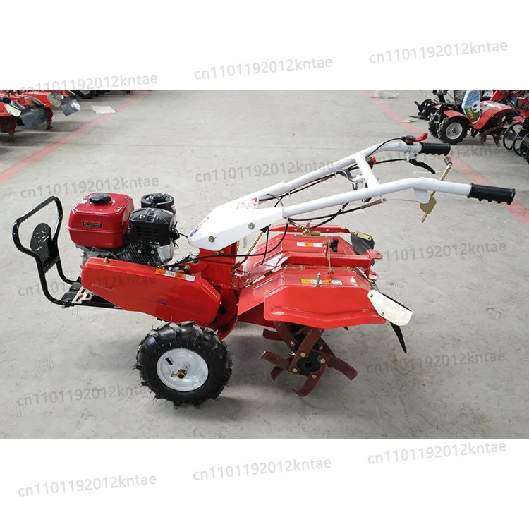 Diesel Tiller Rotary Tiller Cultivator 6.5hp Garden Mini Power Rotary Tiller Gearbox