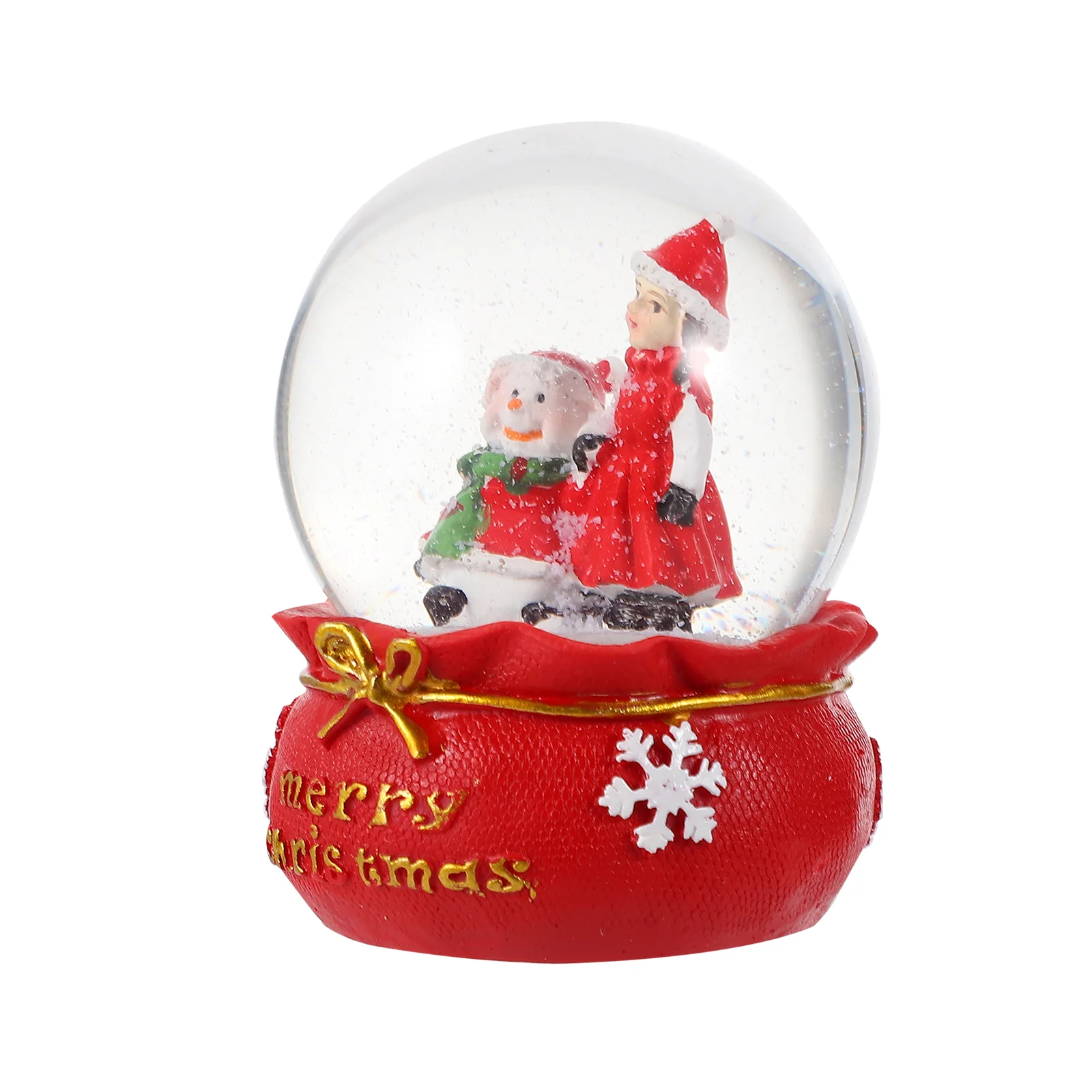 樹脂製の本棚の装飾,クリスマスの装飾,クリスタルボール,休日の装飾,繊細なクリスマスギフト,パーティーの装飾