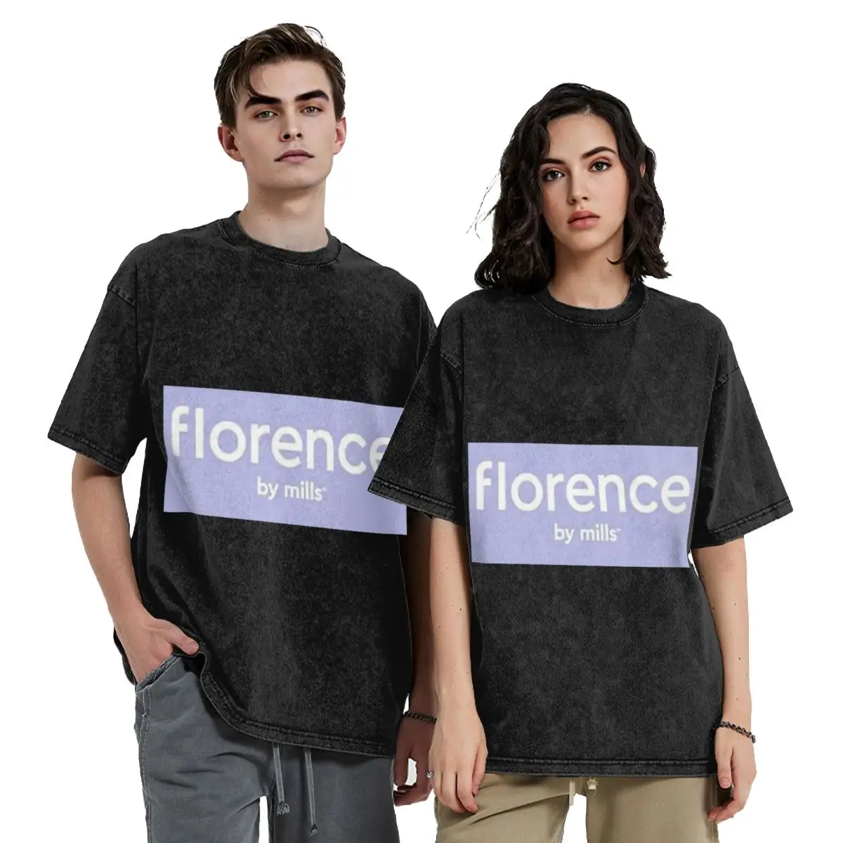 Футболки Florence By Mills Millie Bobby Brown в стиле хип-хоп с коротким рукавом, винтажные, уличная одежда, для мужчин и женщин