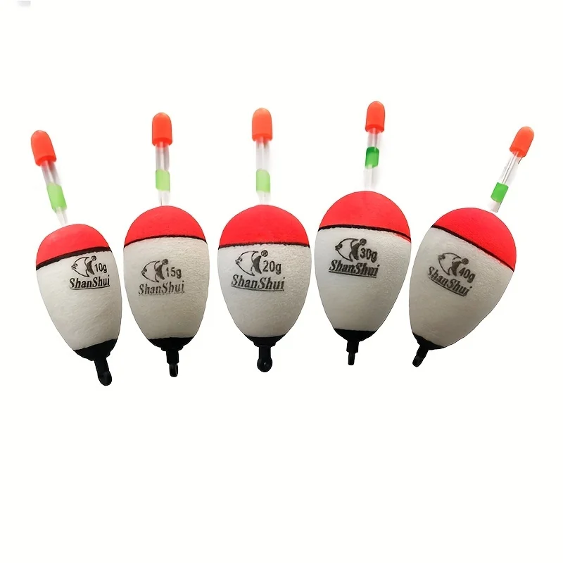 5 قطعة تعويم الصيد 20 جرام-80 جرام إيفا يطفو الأسماك العائمة الطعم لصيد الأسماك البحرية الكارب الصيد معالجة اكسسوارات #2