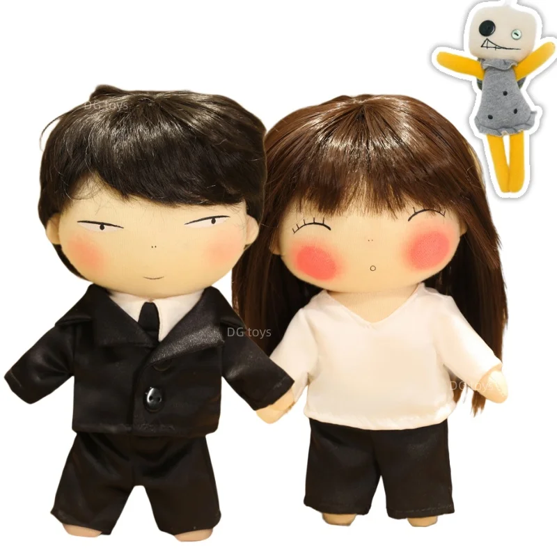 

HIgh Quality Korea Drama The Office Blind Date Couple Idol Figure Plush Doll It’s Okay to Not Be Okay toys TV Wedding Toys