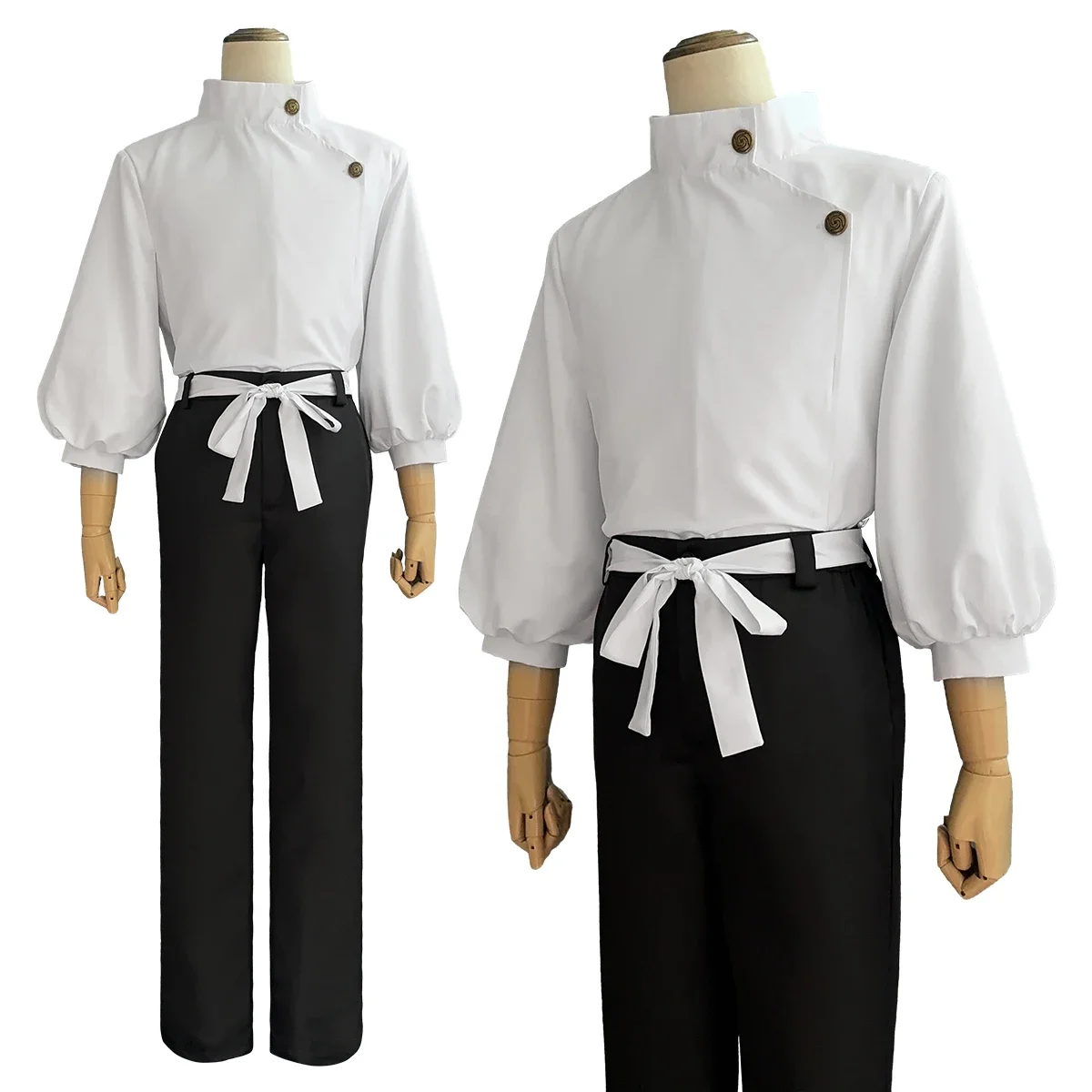 

Cosplay Jujutsu JJK Manga Anime Yuta Okkotsu Cosplay Costume Wig Jacket Black Pants Uniform Rose Net Synthetic Halloween