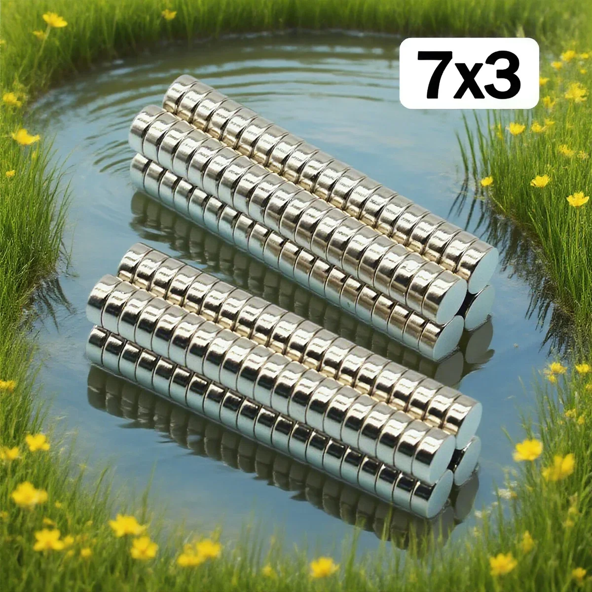 

7X3MM Powerful Neodymium Magnet Round Super Strong Magnets N35 NdfeB Permanent Magnetic imanes Refrigerator Magnet