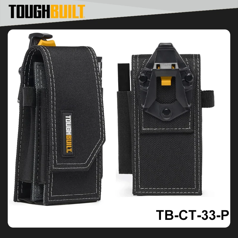 toughbuilt-tb-ct-33p-cliptech-耐衝撃スマートフォン用ペンシルバッグ、大工、技術者向け携帯ツールポーチ