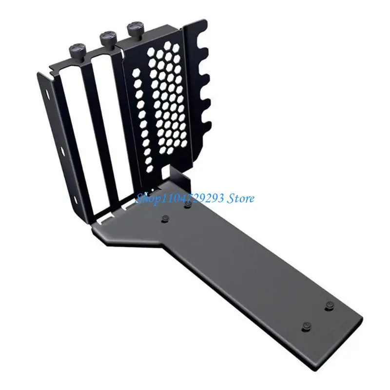 Y2GD Solid PCIE حامل بطاقة الرسومات للتثبيت الرأسي حامل GPU لعشاق الكمبيوتر ملحق بناء الكمبيوتر الشخصي