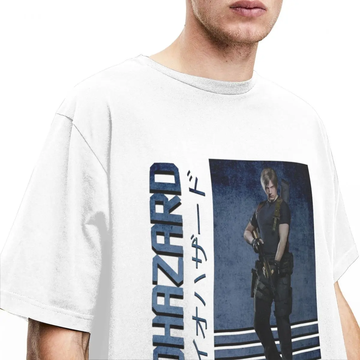 Рисунок 2 - Футболка синяя хлопковая с круглым