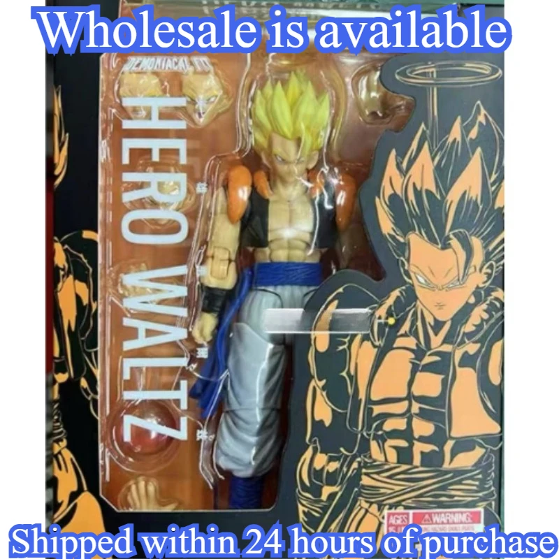 

【Доставка в течение 24 часов покупки】Новая фигурка Demoniacal Fit Gogeta 2025 Dragon Ball Z SHF Gogeta Super Saiyan Trunks Action