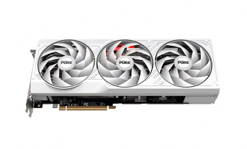 Nuevas existencias Sapphire PURE AMD Radeon RX 7700 XT 12GB OC tarjeta gráfica para juegos GPU rx 7700xt